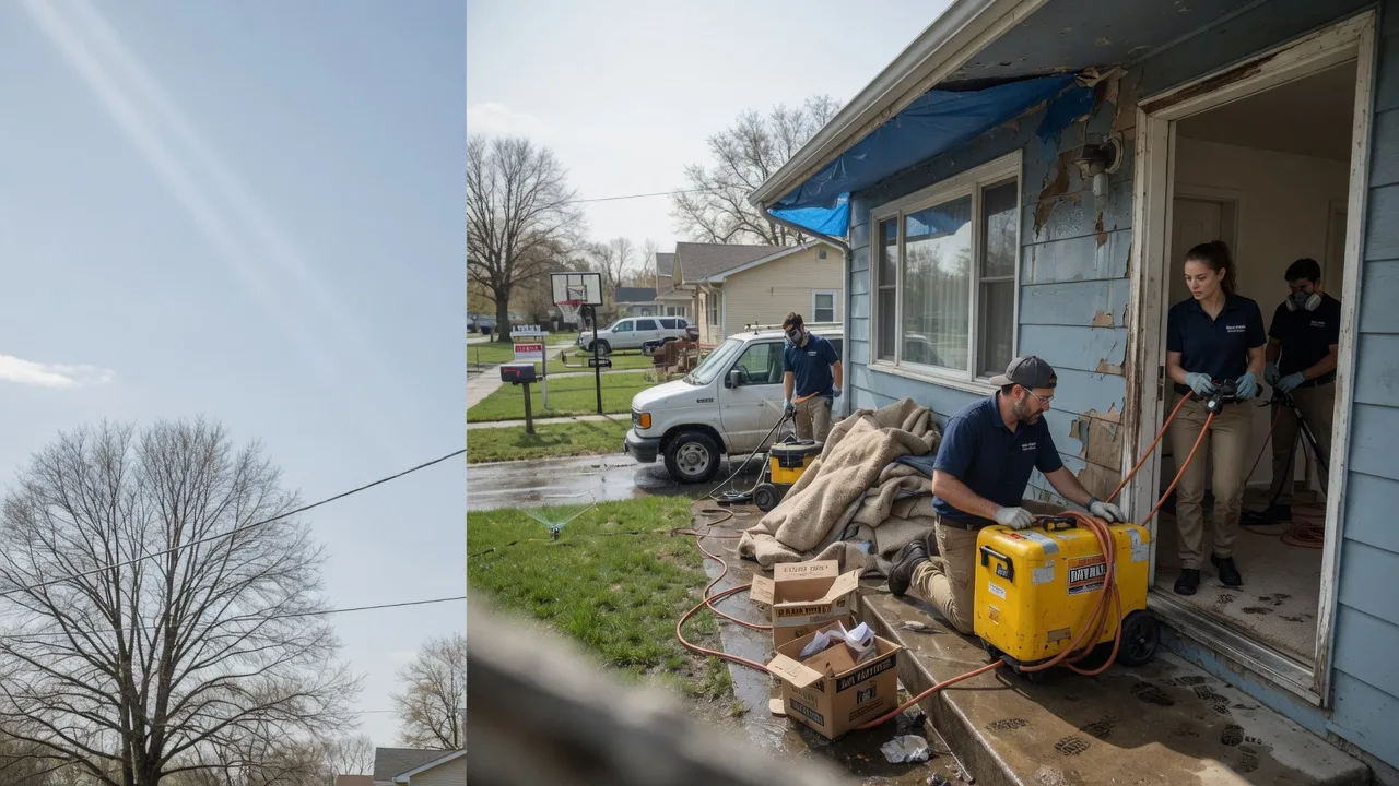 Basement Flood Cleanup in Huron, SD near me